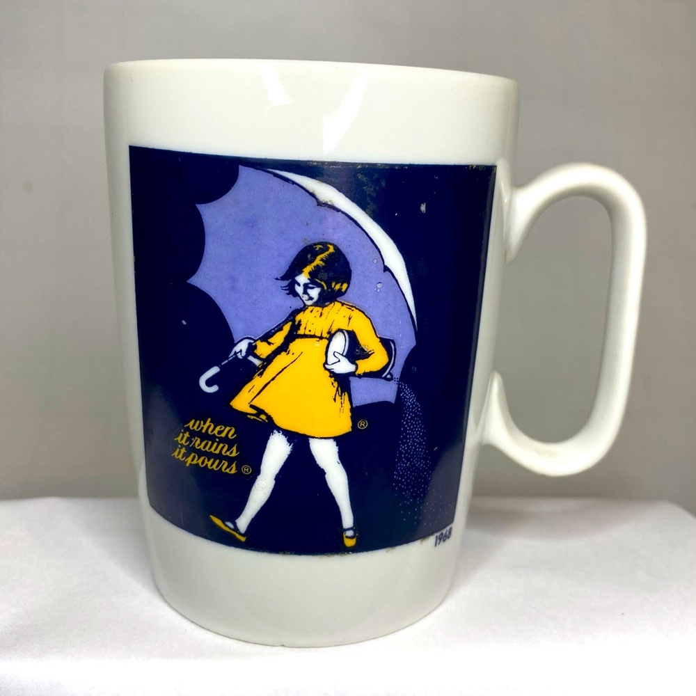 Vintage Morton’s salt mug